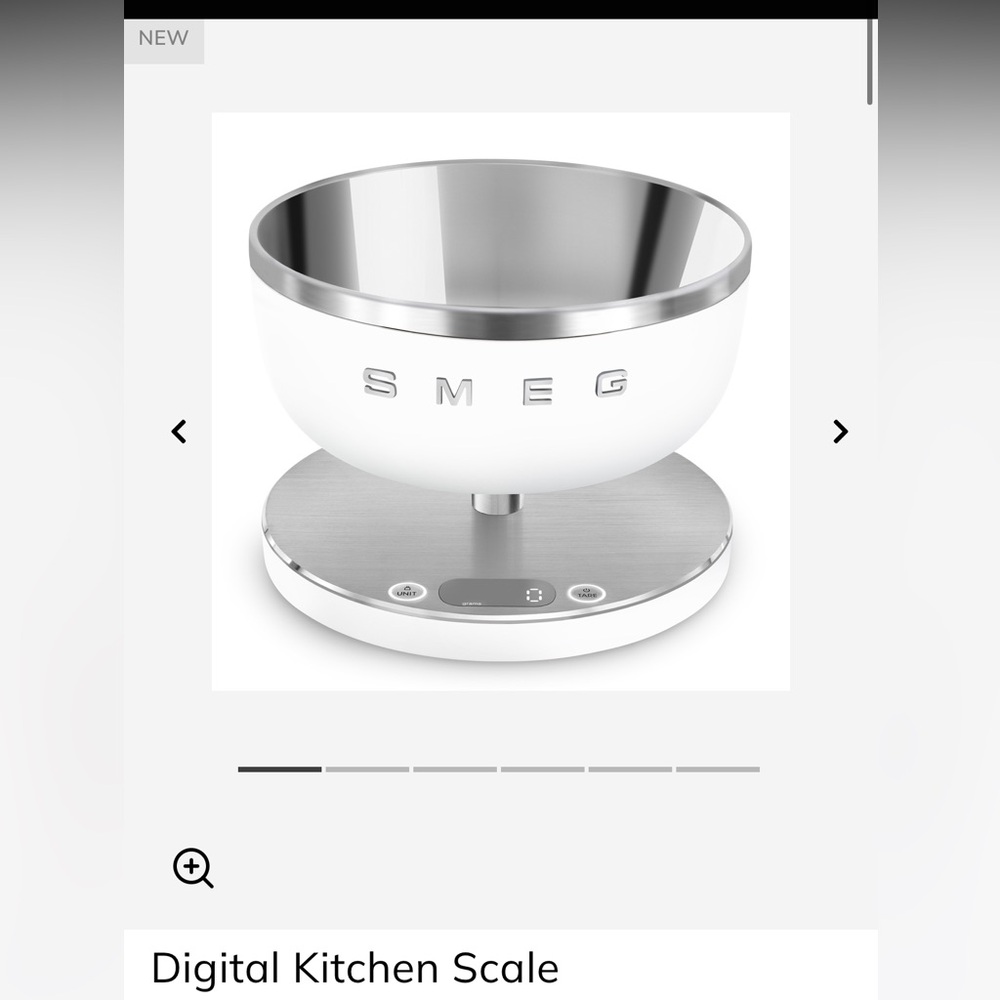 SMEG digital kitchen scale